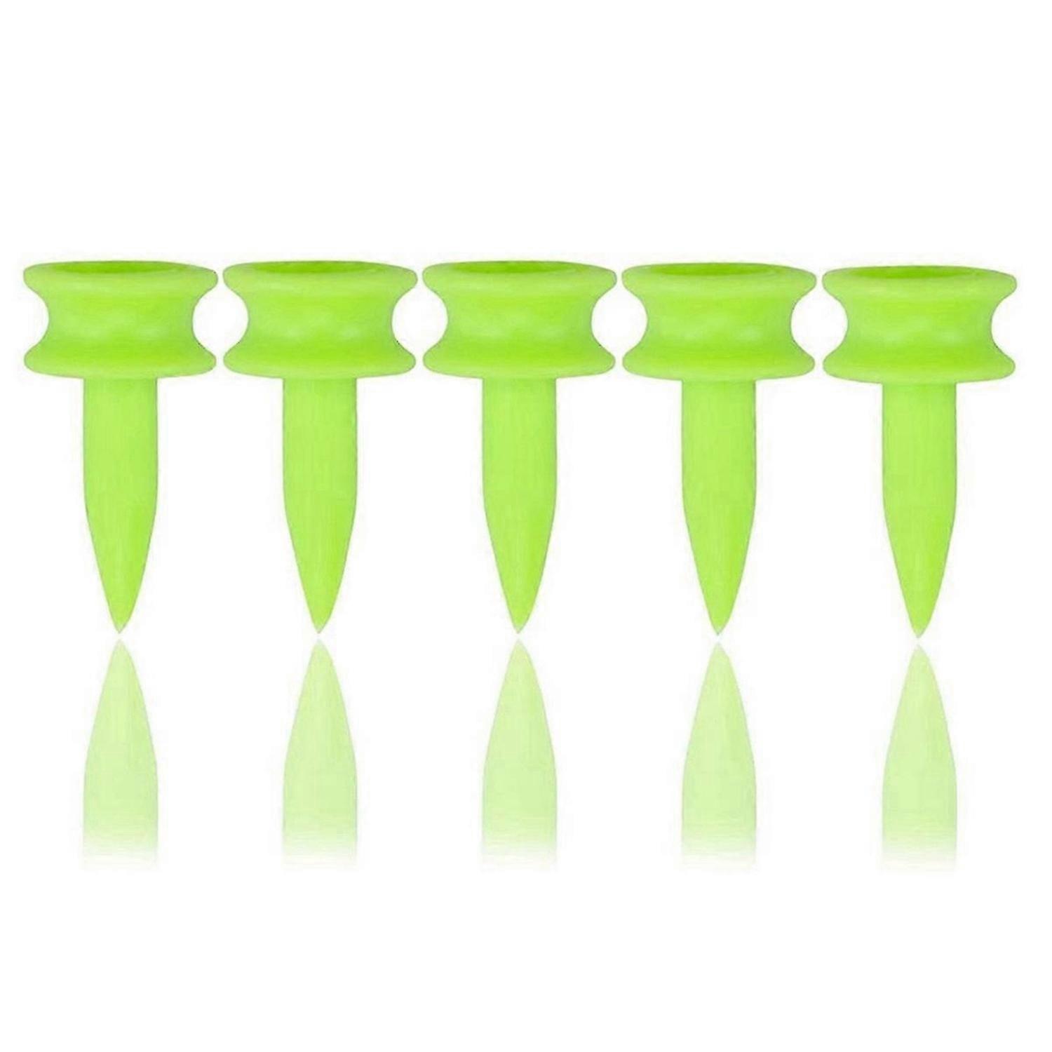 Golf Tees 0.86 Inch 100 Count Plastic Golf Castle Small Tees(Green)