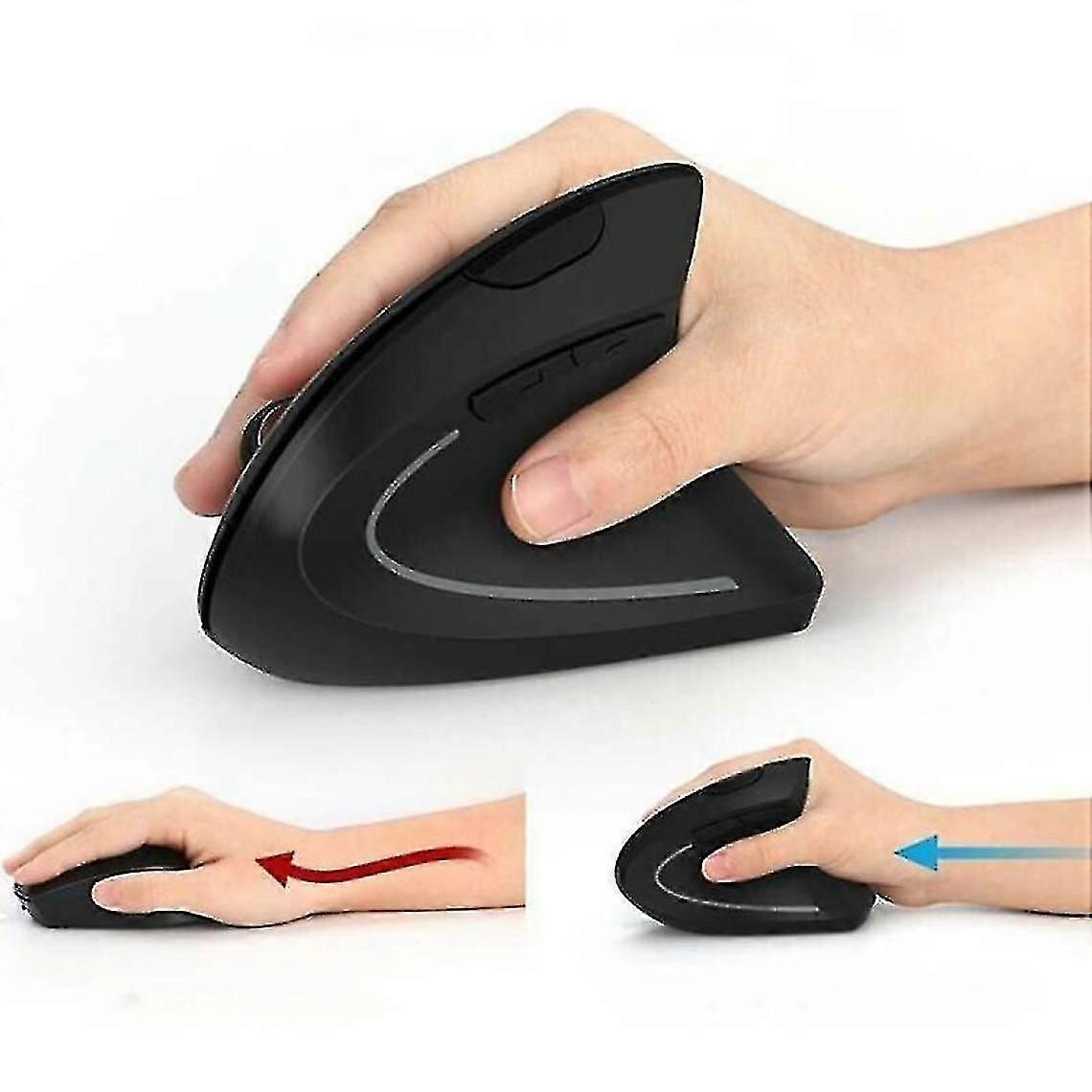 Ergonomic Wireless Mouse Design Vertical Optical Mouse Mice For Computer Laptop