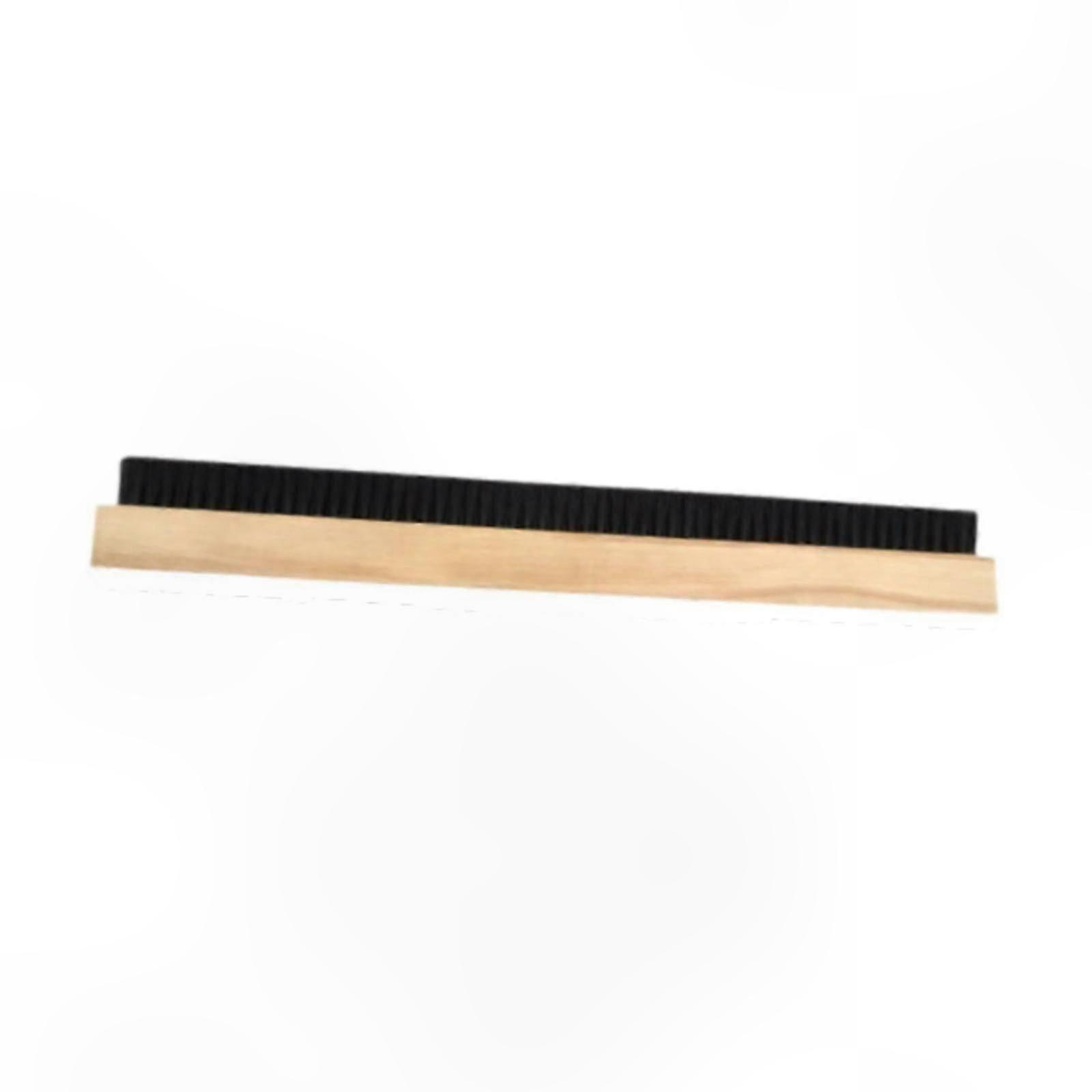 Concrete Broom with Wood Handle and Nylon Bristles for Versatile Cleaning Tasks