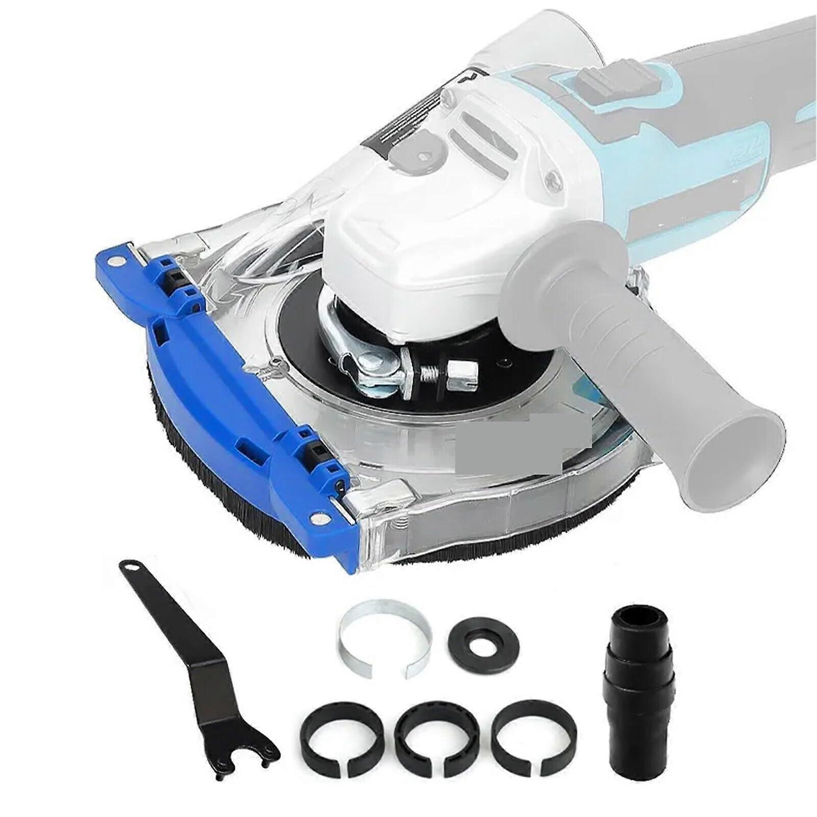 125mm Plastic Grinding Dust Shroud Transparent Design For Angle Grinder Compatible With Most 125mm Grinders B