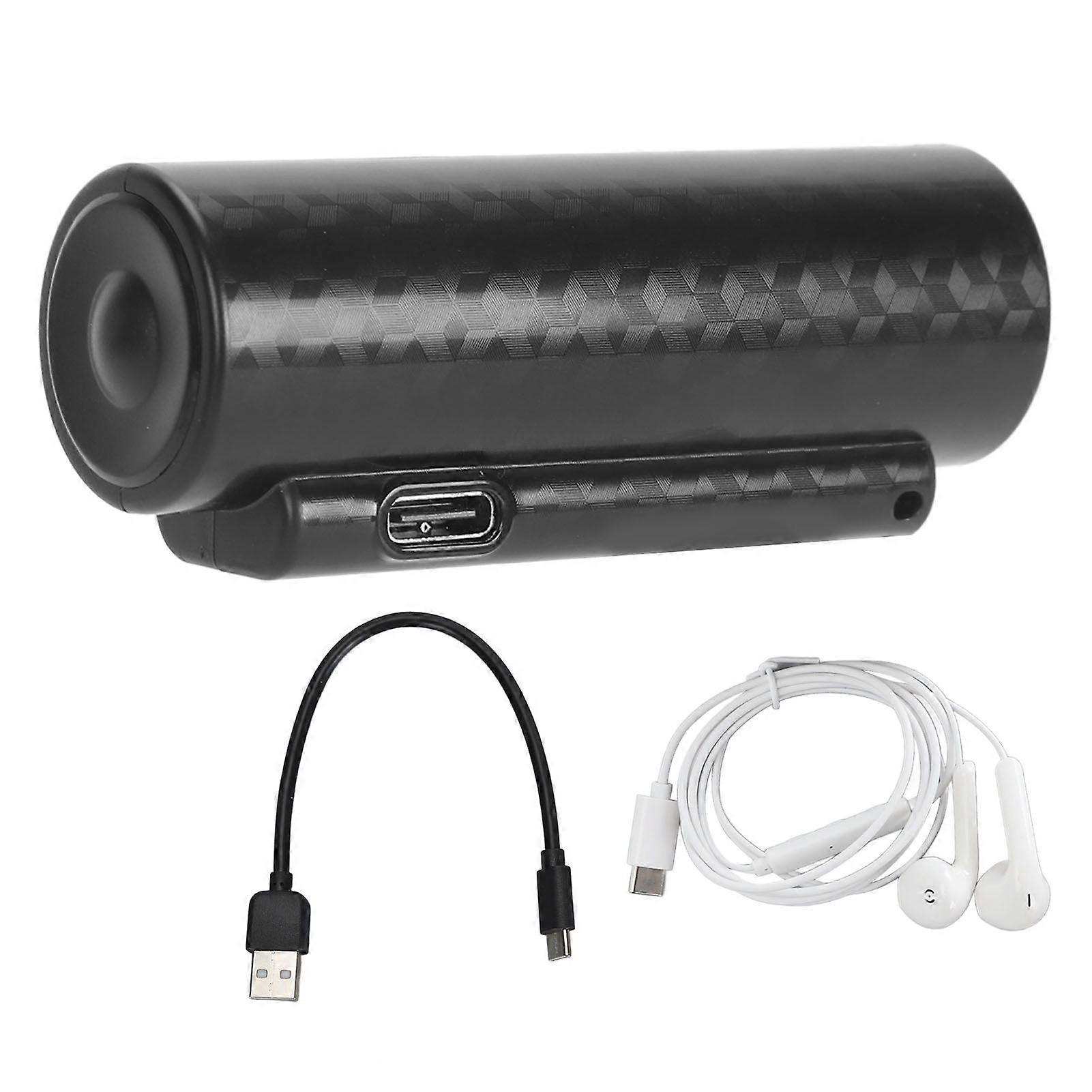 Digital Voice Recorder MP3 HD Noise Reduction Portable Audio Sound Activated 500 Hours Continuous Recording for Meeting 128GB