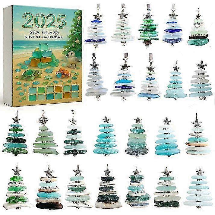 2025 Christmas Advent Calendars Decoration Acrylic Full style 2025