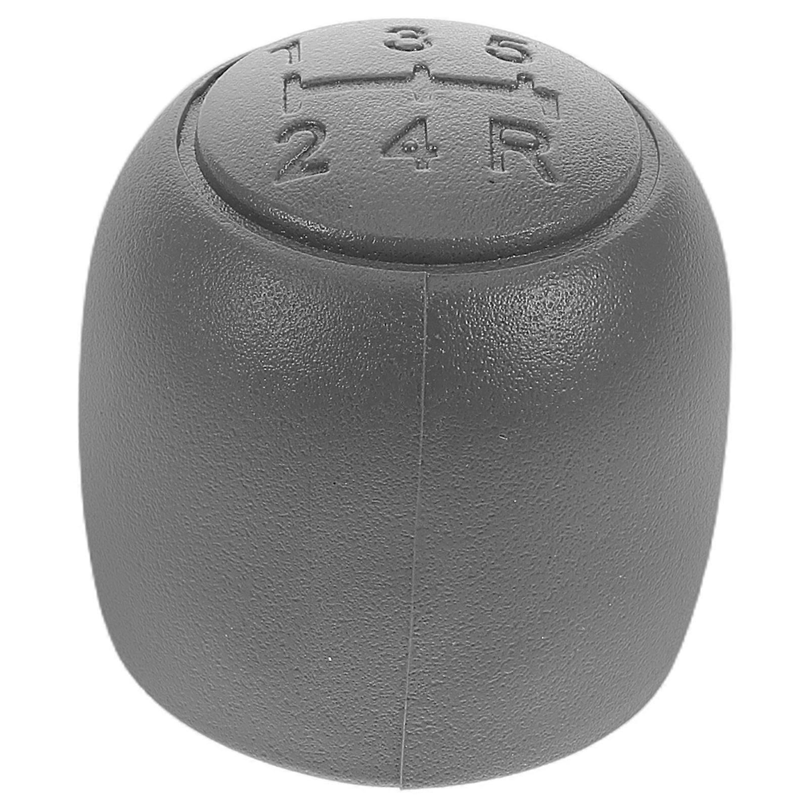 Gear Shift Knob Sphere Replacement Short Throw Shifter Selector For Panda 2003-2012 Grey 4.20X4.00X4.00CM 1Pack