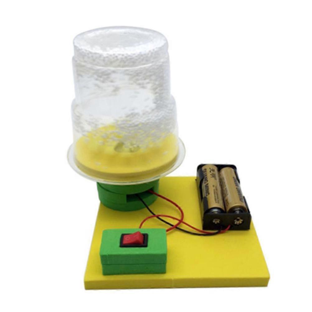 Kids Electrostatic Snow Model Toy Kits for 2Pcs DIY Science Assembly