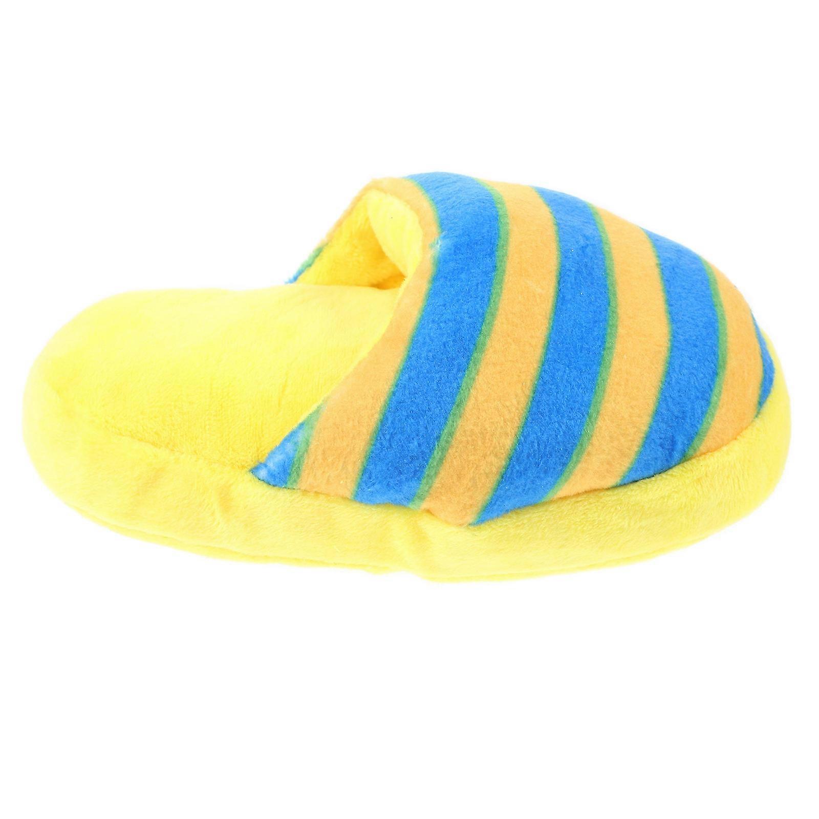 Interesting Dog Interactive Toy 2Pcs Slipper Teeth Cleaning Durable Fun Plaything For Pet Owners