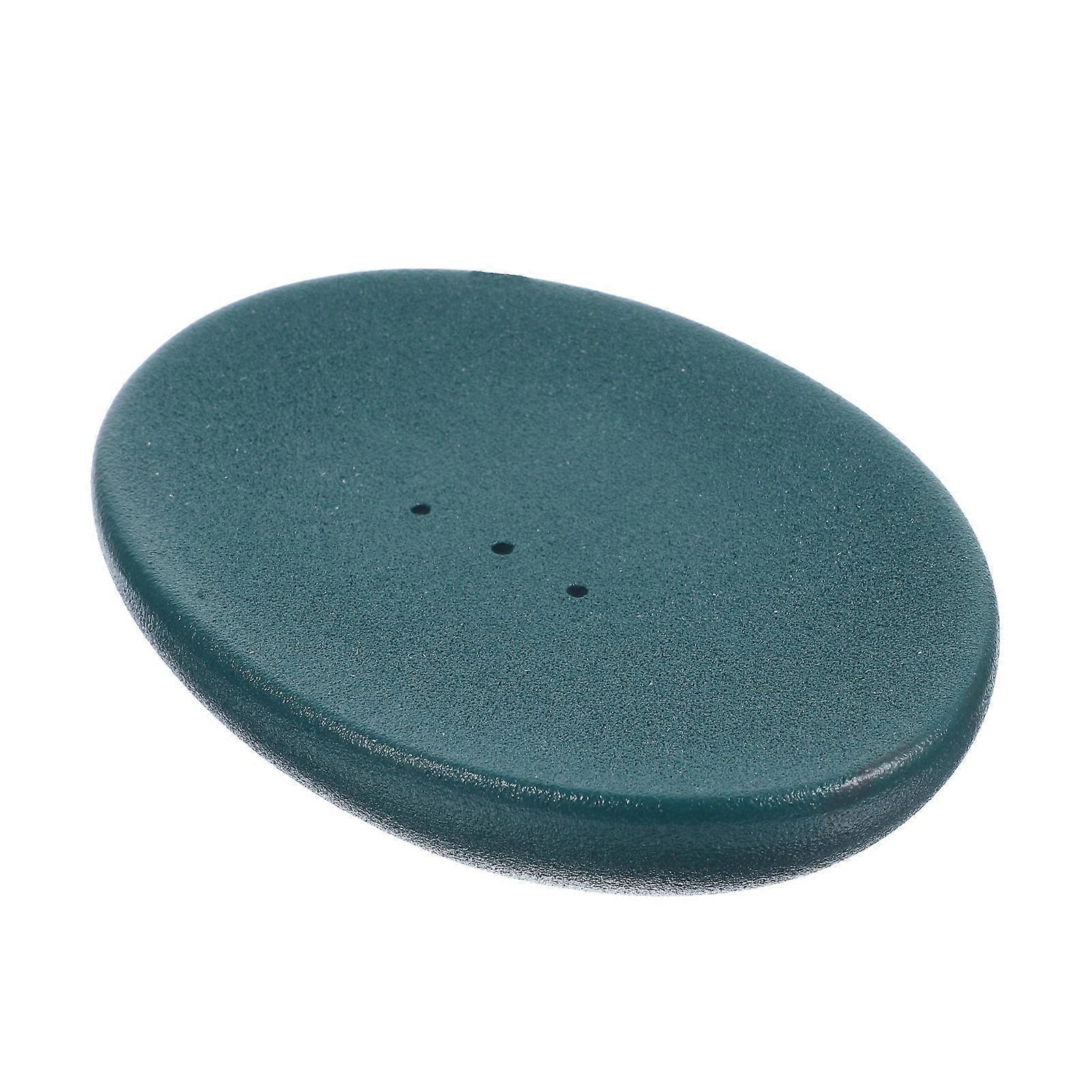 5Pcs Portable Soap Container Rectangular Soap Holder For Household Use 10.7X8.5X2Cm Drainage