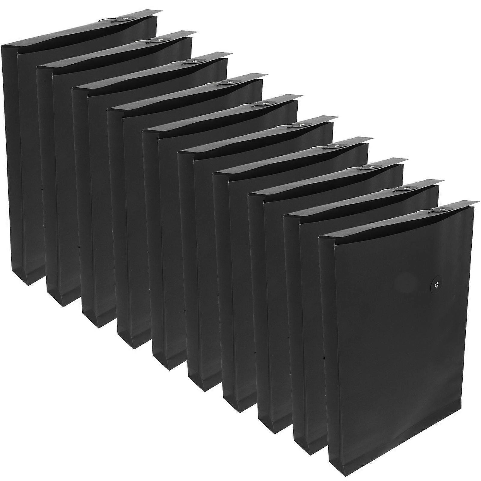 Kraft Envelopes With String Tie Closure Kraft Paper Envelopes General Users Black 10Pcs