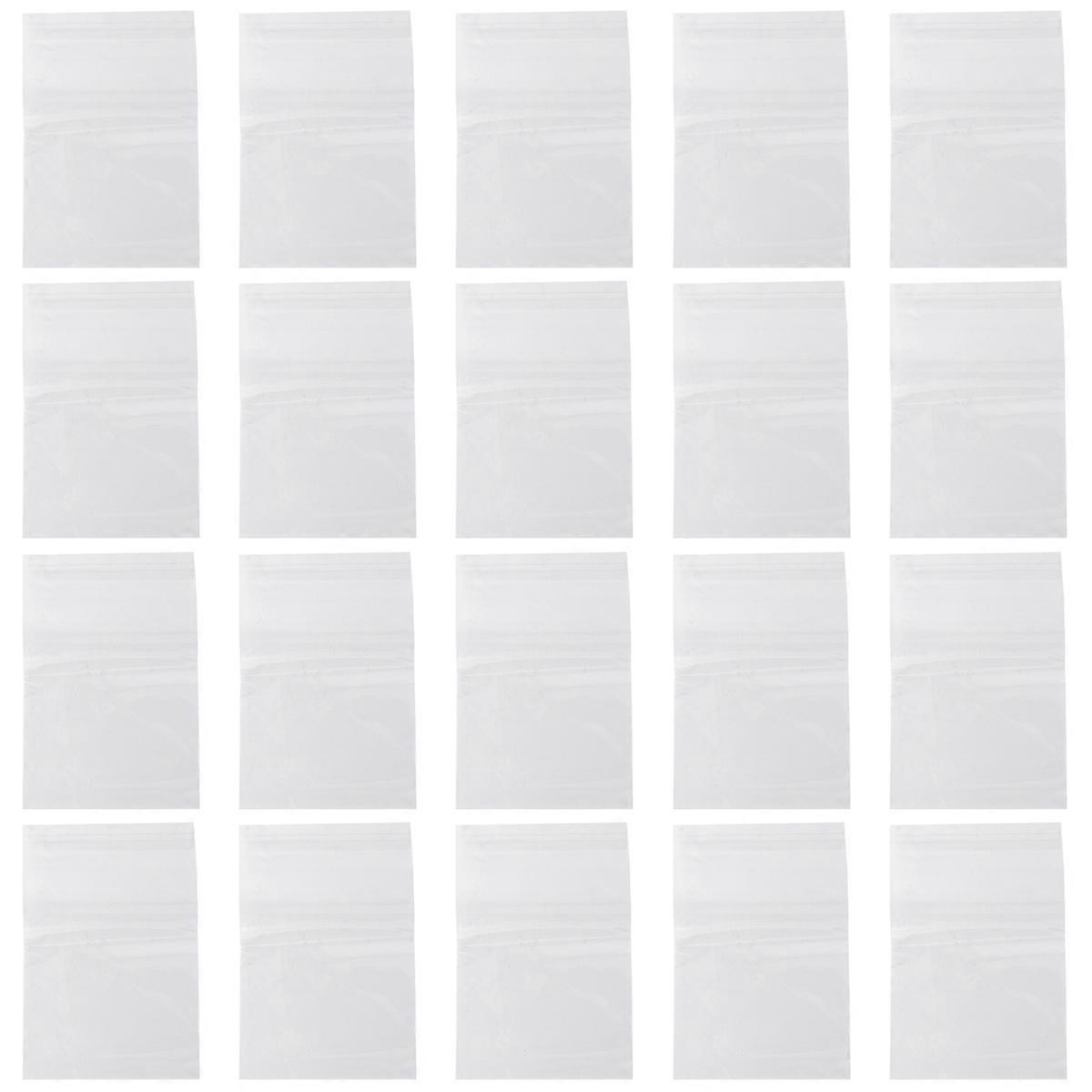 Adhesive Bags Storage Container for Storage 900Pcs White