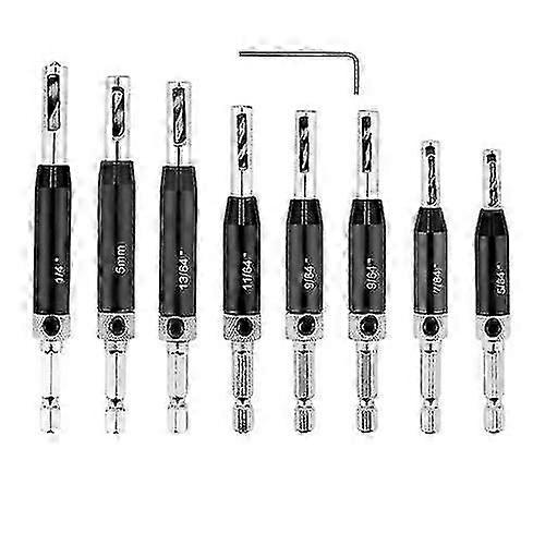 Stainless Steel Lock Hinge Drill Bit Set 2025