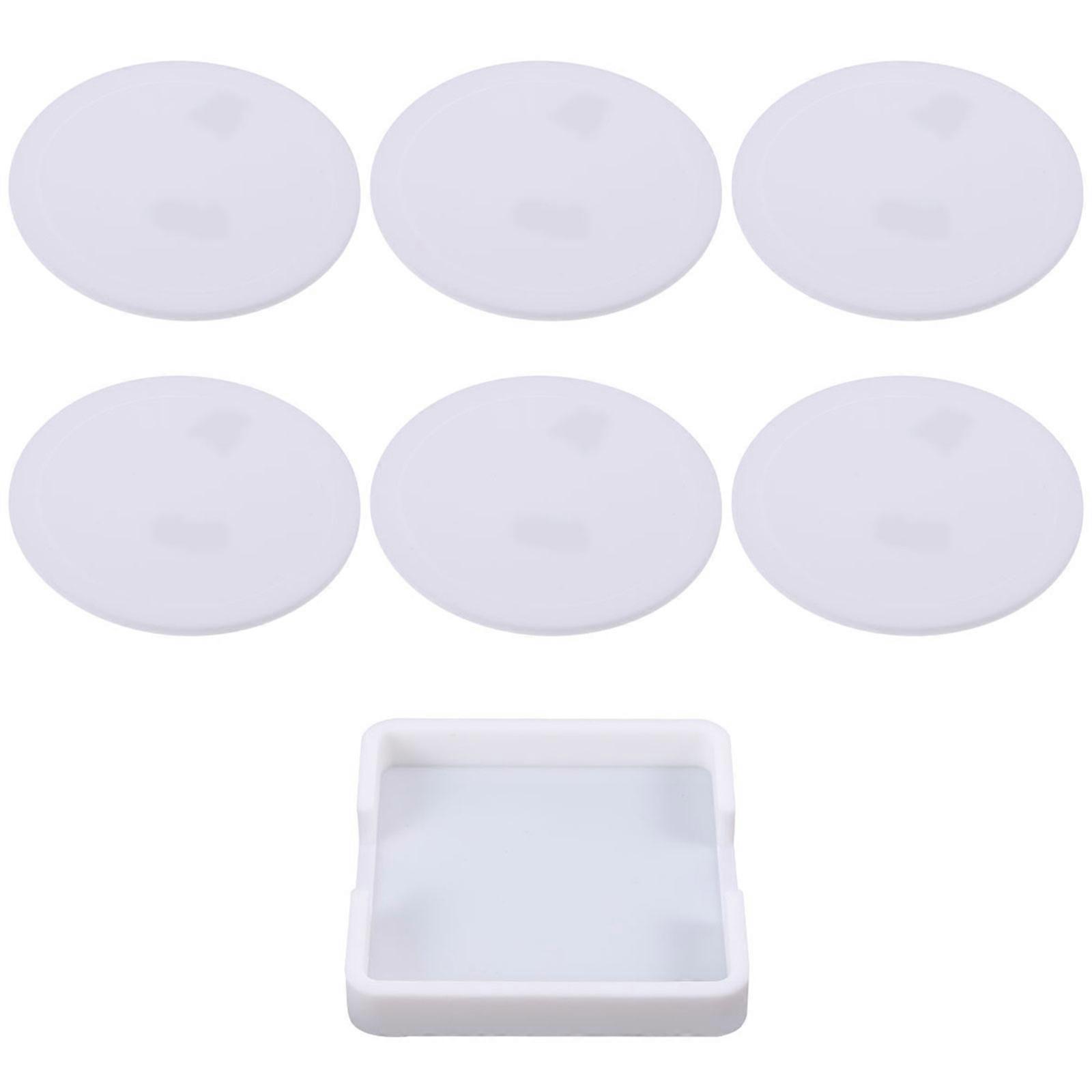 Heat Insulation Mat Silicone Coaster for Table Protection 14Pcs