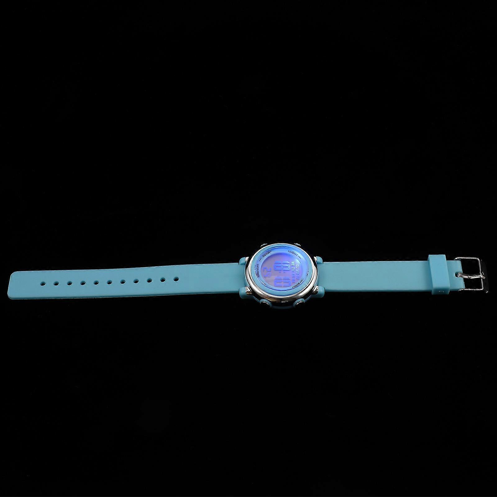 Electronic Kids Wristwatch With Adjustable Design For Students In Blue 2Pcs Perfect For Everyday Use And Birthday Presents