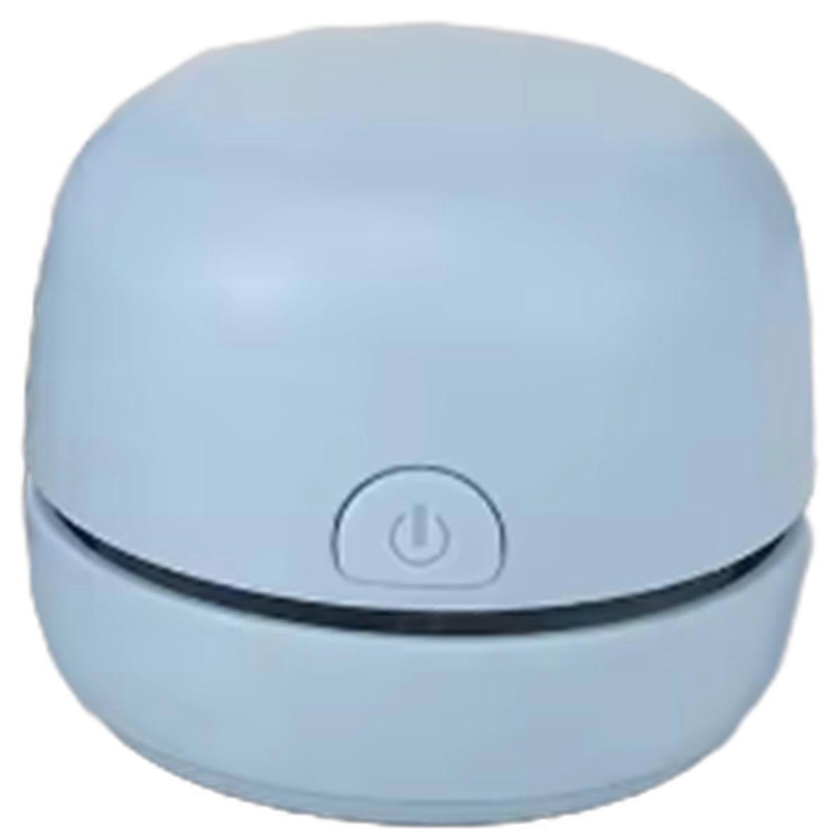 Mini Vacuum Cleaner Desktop Cleaning Wireless Portable Blue