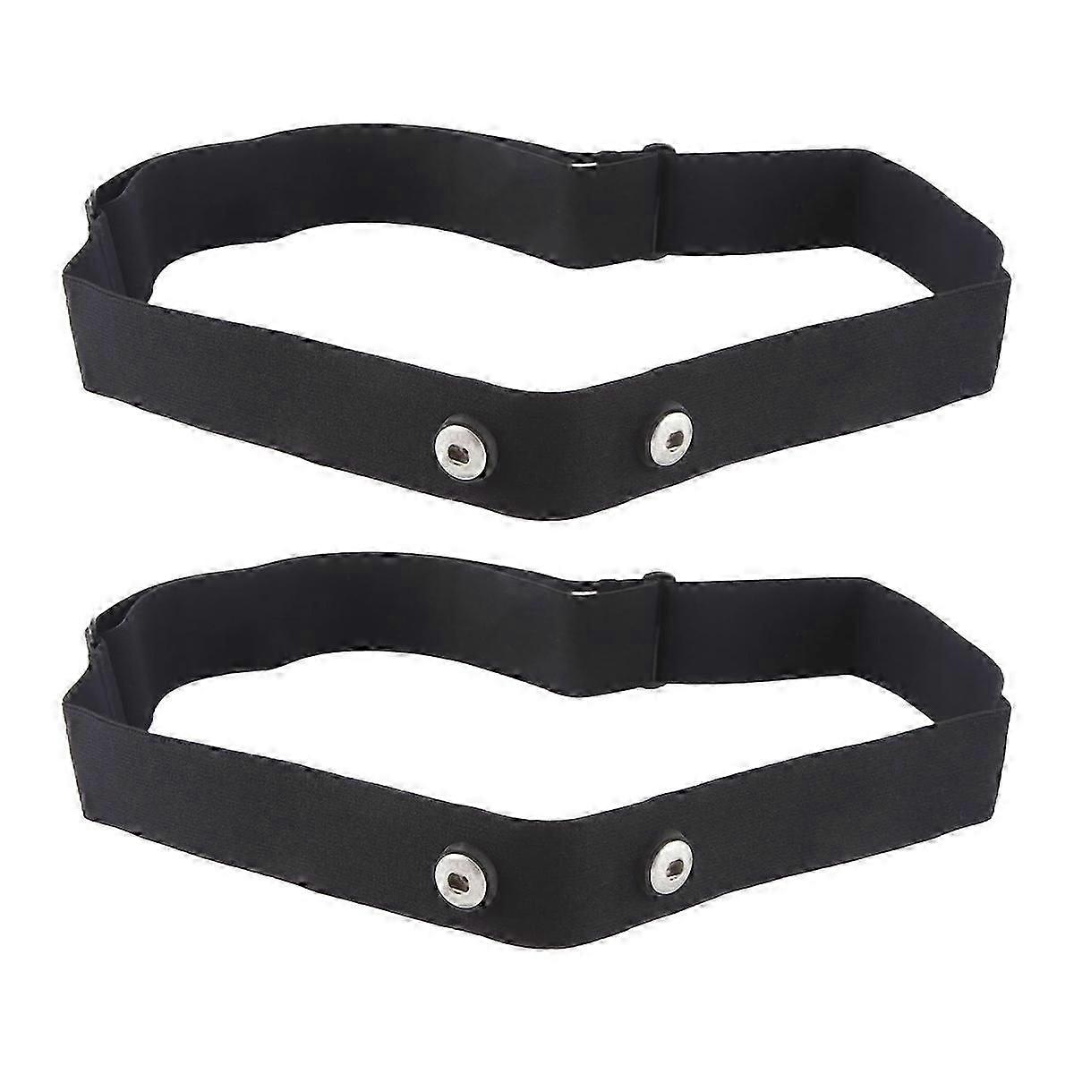 2Pcs Elastic Heart Rate Chest Strap Bands for Geonaute Wahoo Garmin Magene Bryton Coospo Heart Rate