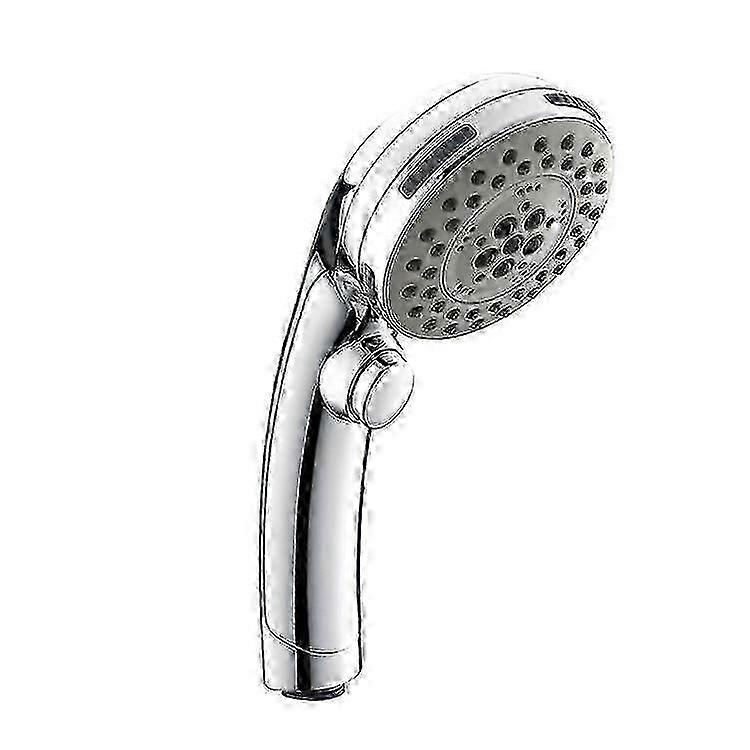 High Pressure 6 Setting Shower Head Hand-held With On/off Switch And Spa Spray Mode - Hand Held Shower Head With Handheld Spray - - Chromep