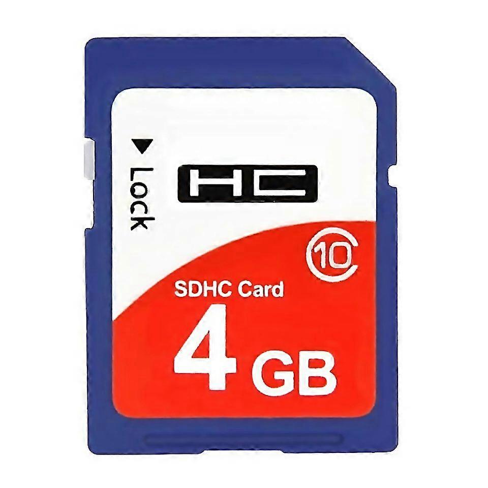 For 4gb High Speed Class 10 Sdhc Camera Memory Card 100 Real Capacity