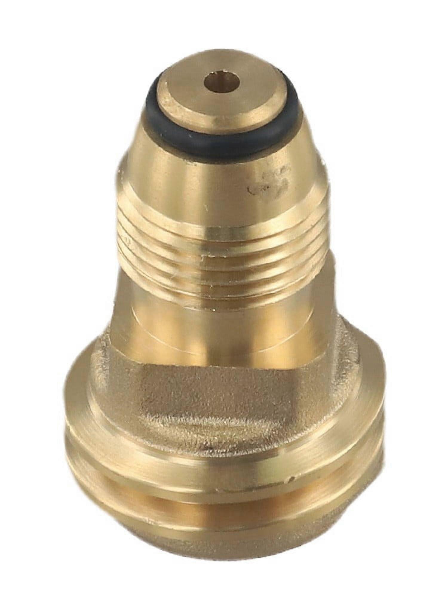 Lierteer Enhanced QCC11 Propane Tank Adapter with Solid Brass Regulator Valve for Safe