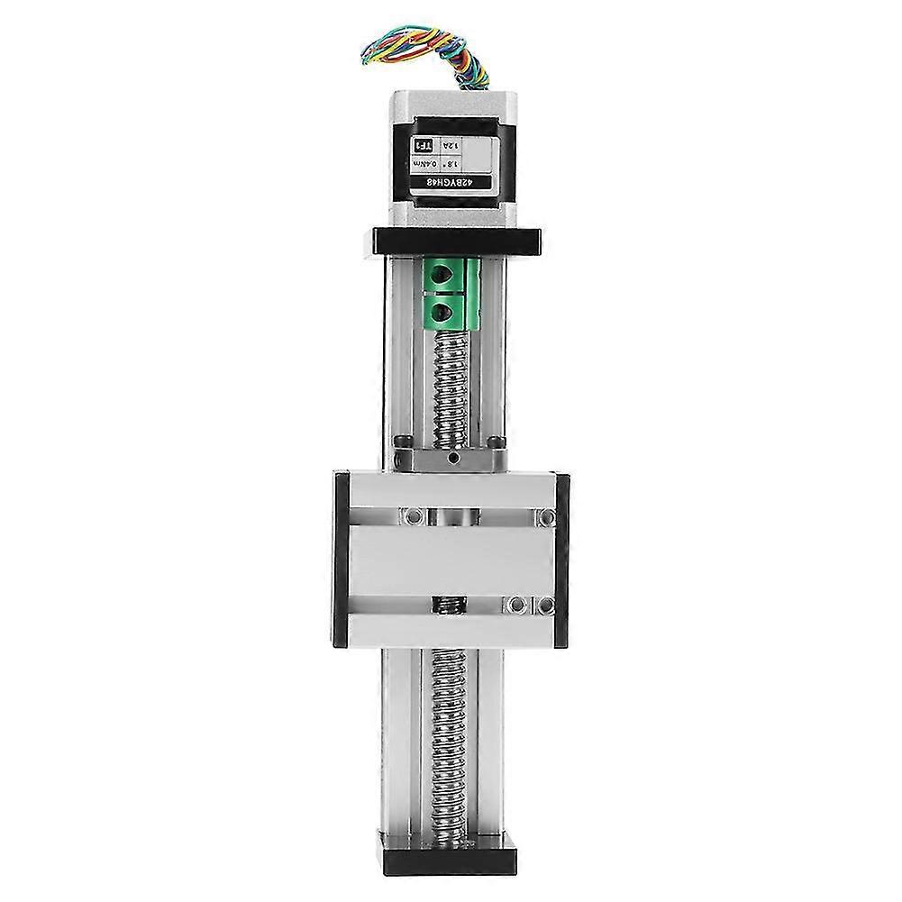 1204 Ball Screw Linear Slide Stroke, Long Stage Actuator Prcatical Ball Linear Slide with Stepper Motor 100mm Stroke 1O0QT 26s