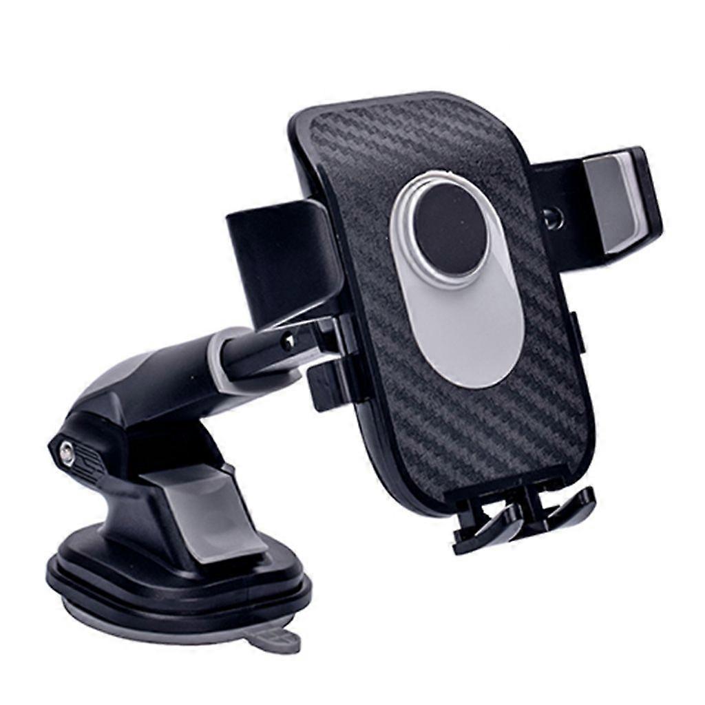 Car Dashboard Windshield Telescopic Long Arm Mobile Phone Holder Rotatable Suction Cup Bracket