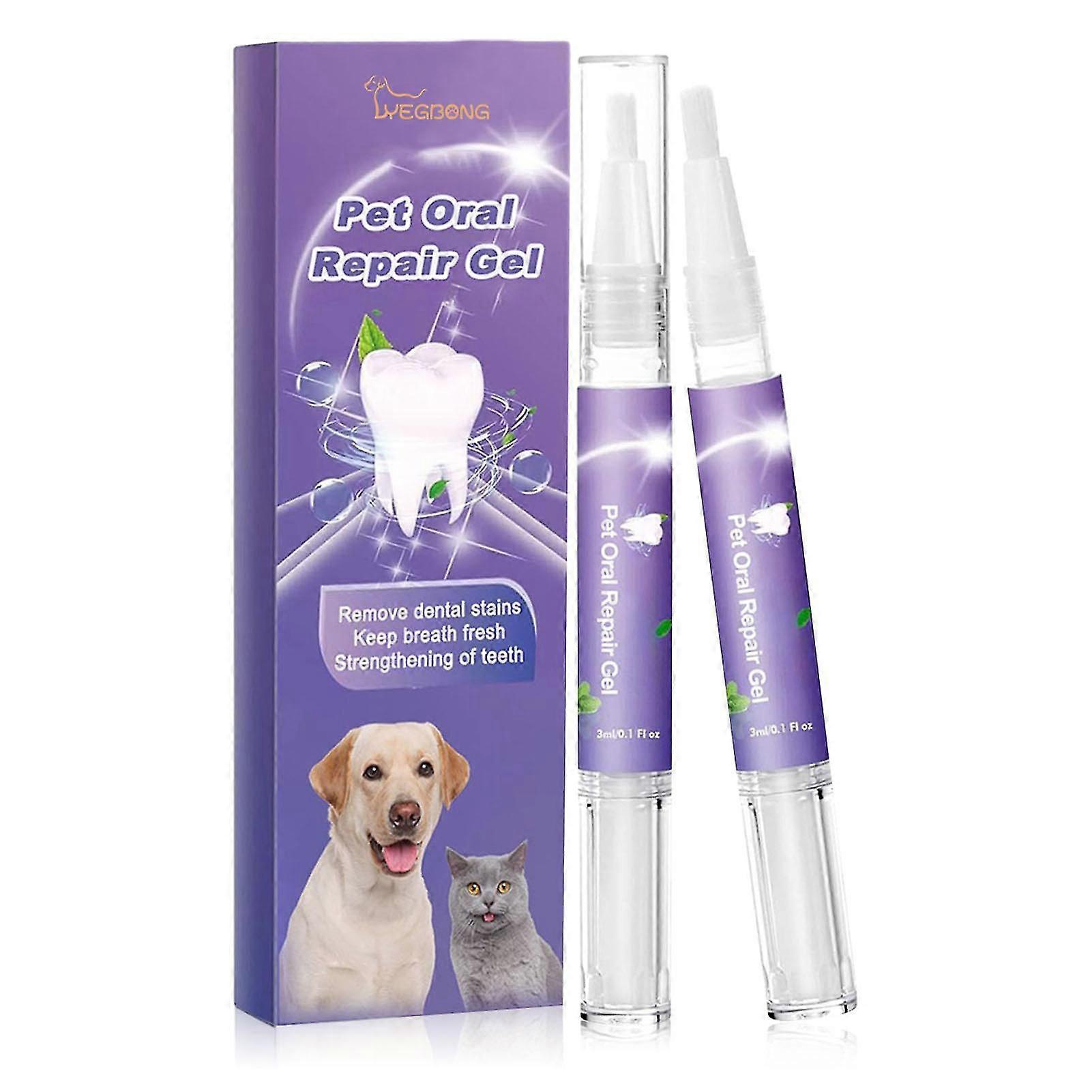 Cat Teeth Stains Remove Gel Decrease Teeth Sensitivity Hygiene Cleaner for Pet's Supplies