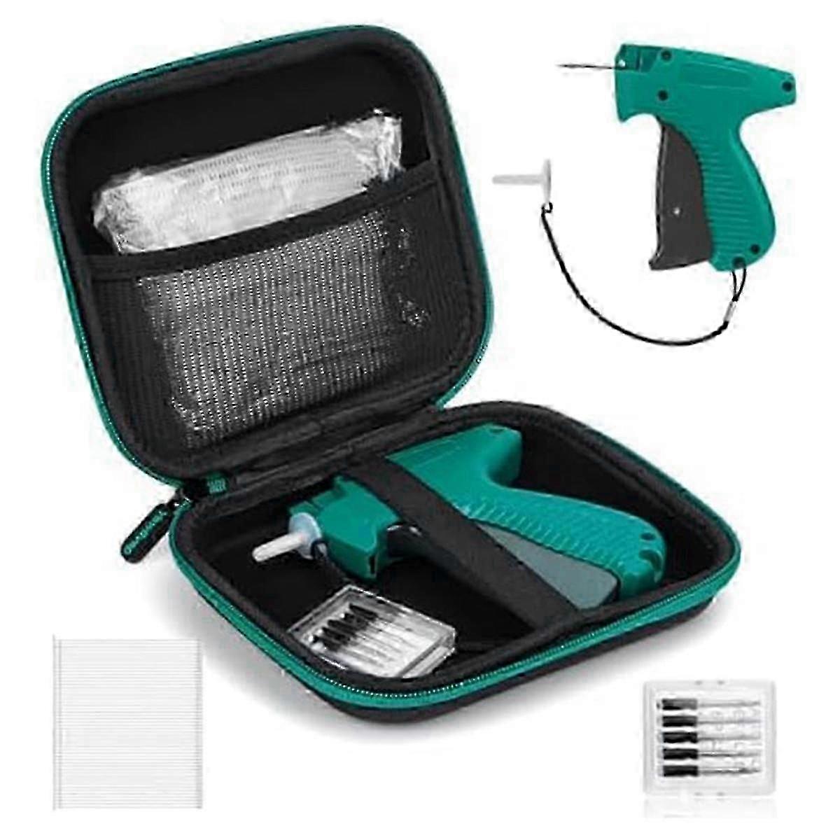 Garment Tagging Kit with Hard Storage Box and Needlegun Kit - Retail Price Tag Accessories for Merchandising
