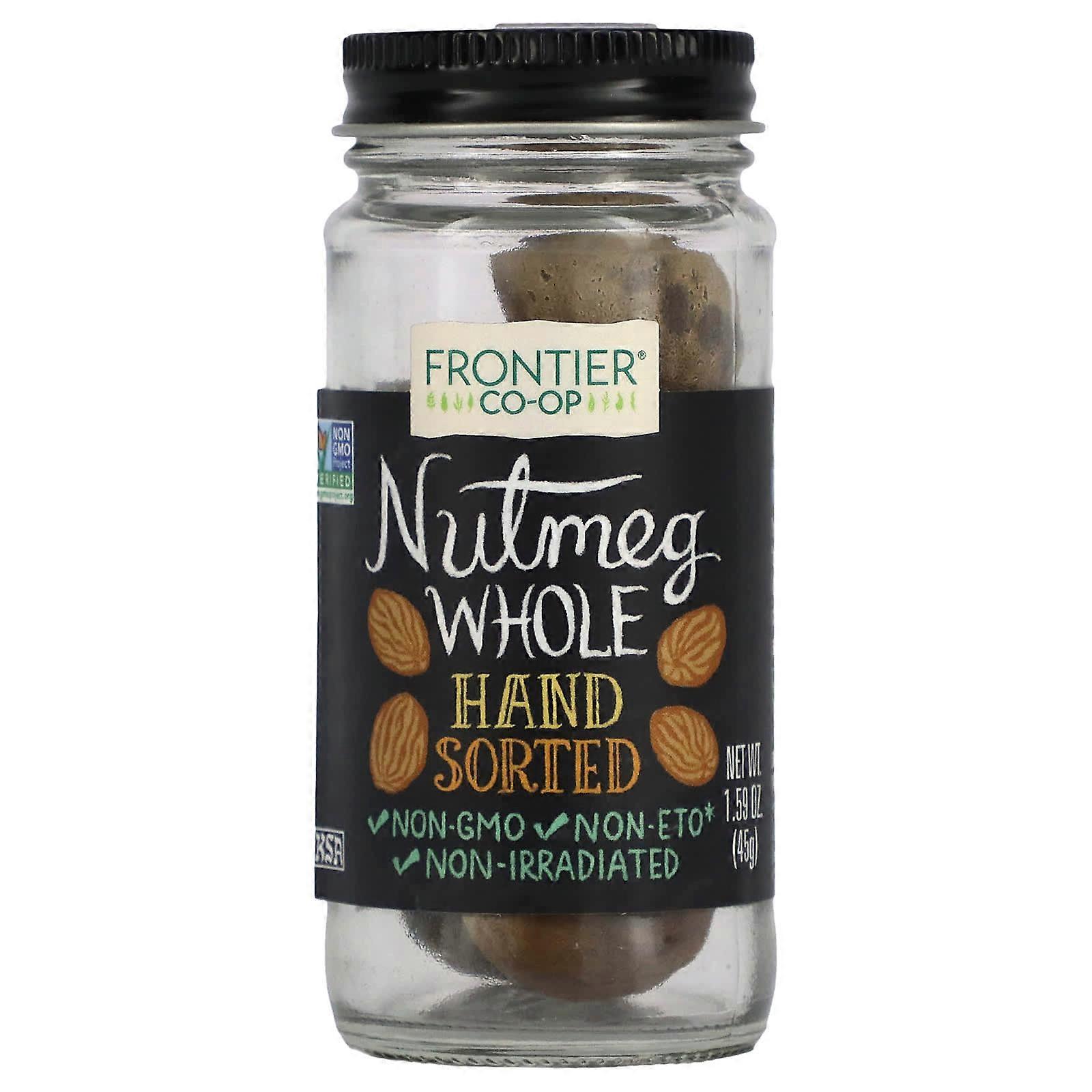 Nutmeg, Whole, 1.59 oz (45g)