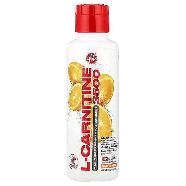 Metabolic Nutrition, L-CarnitineÃÂÃÂÃÂÃÂÃÂÃÂÃÂÃÂ® 3500, Frozen Orange Pop, 16 fl oz (473 ml)