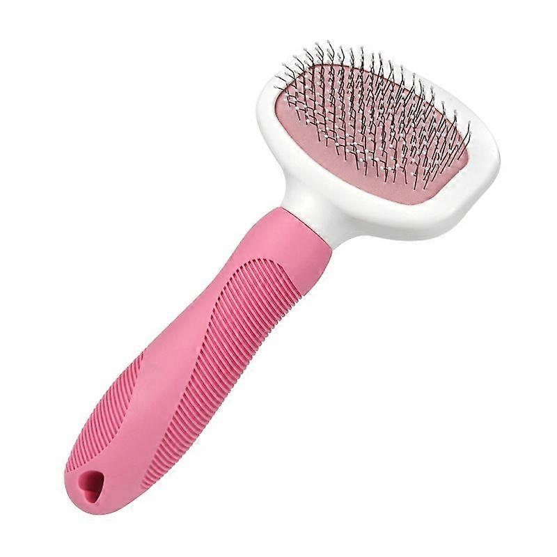 Pet Grooming Brush with Massage Beads Cat Hair Remover Deshedding Tool