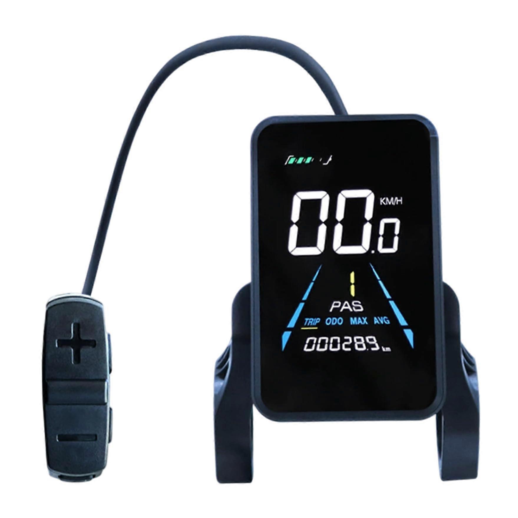 Bike Odometer and Speedometer Waterproof LCD Display For Ebikes Wireless Bike Computer Easy To Read