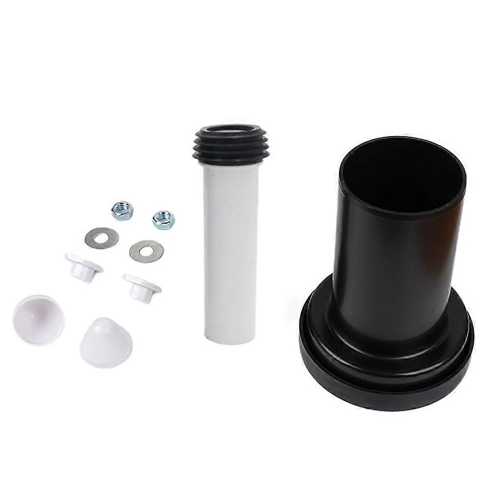 Wall Hung Toilet Connection Pipe Set WC Frame Compatible Adjustable 1/2 In BSP Stainless Steel 304 Replacement Kit