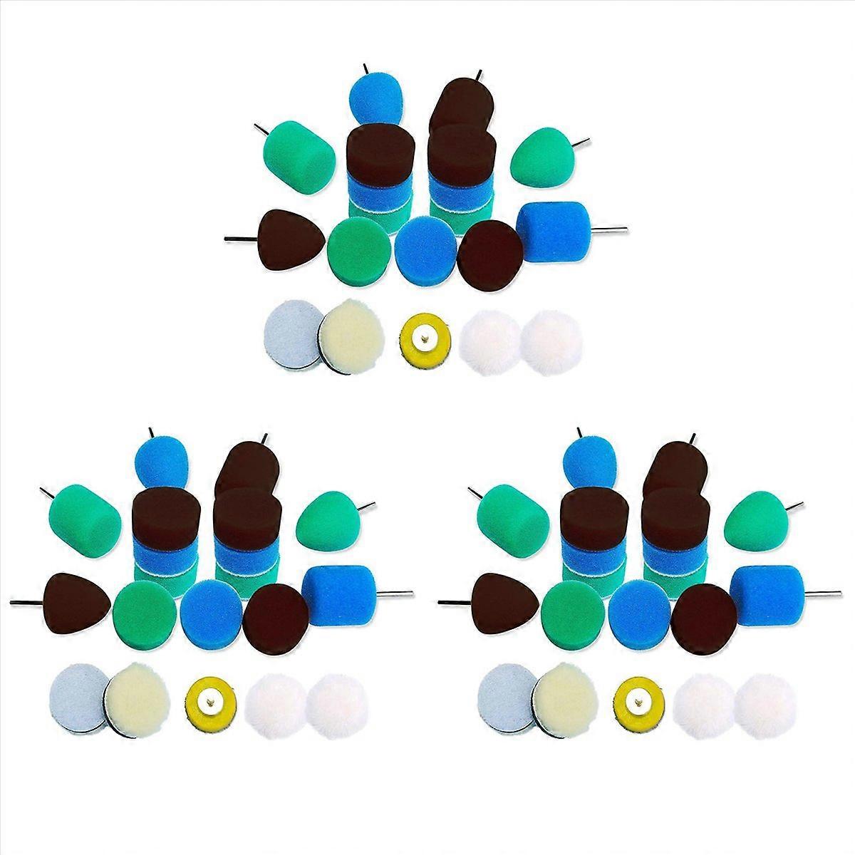 Buffing Pad Kit for Polisher,Polishing Pad for Small Areas Polishing