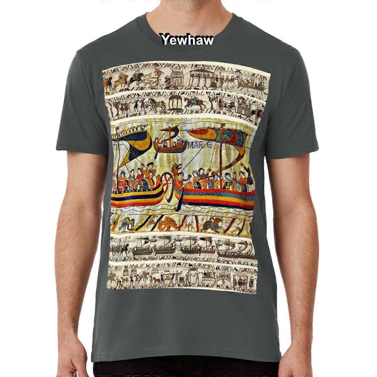 The Bayeux Tapestry ,viking Ships T-shirt