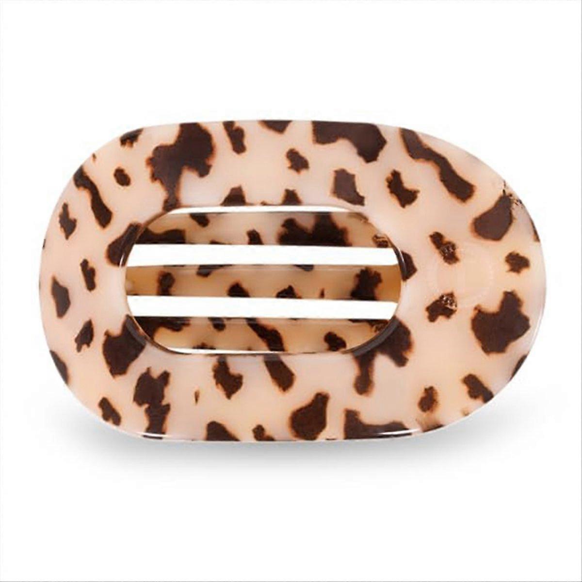 Small Flat Round Clip - Strong Grip, Bendable Teeth, Curved Design, B