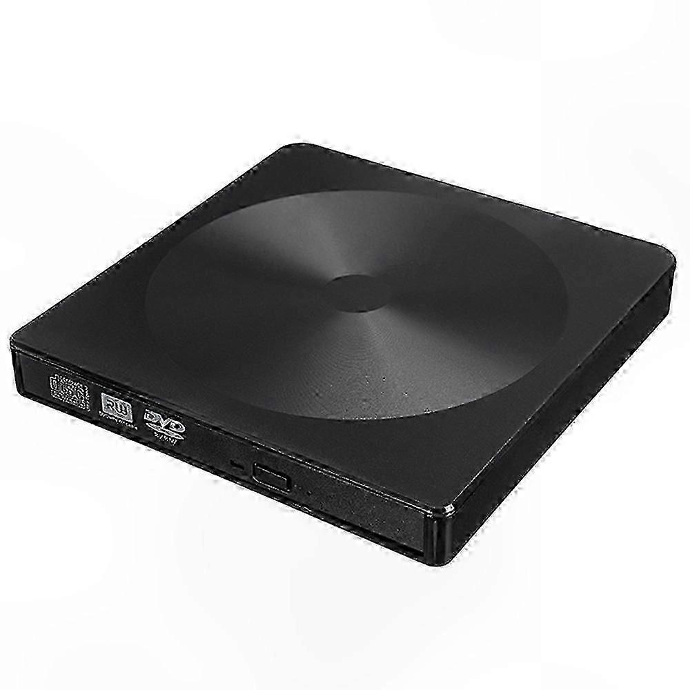 External 3D Blu-ray DVD Writer, USB 3.0 & Type-C, Compatible with Windows XP/7/8/10 and MacOS, Plug and Play Functionality