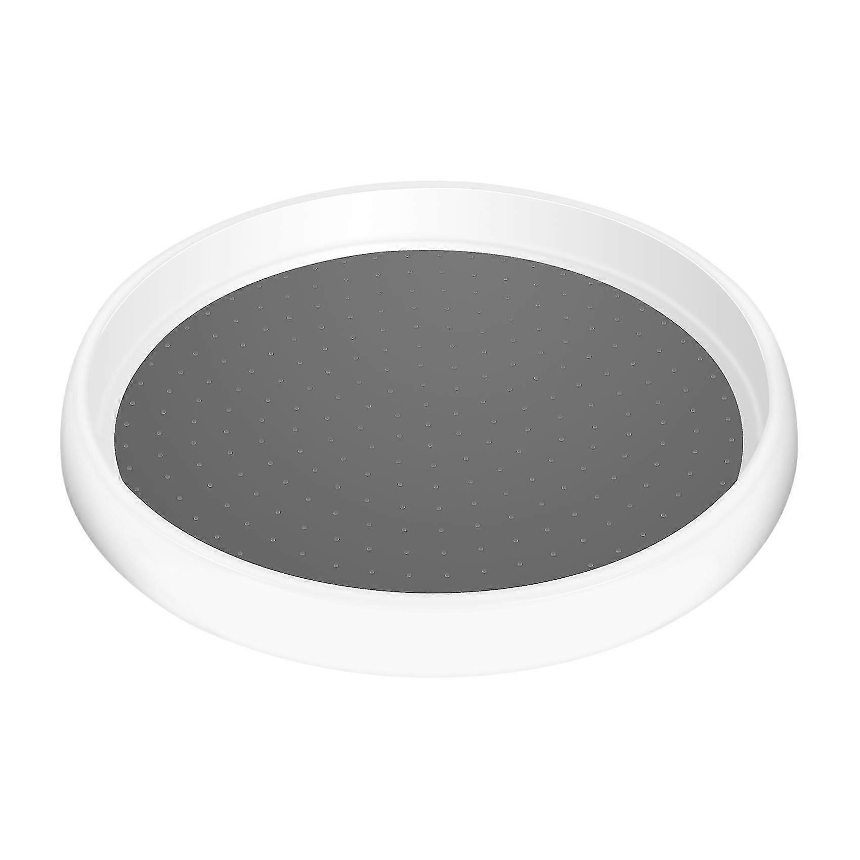 360 rotation non-dérapante Spice Rack Pantry Cabinet Turntable avec large base bac de rangement Orgue rotatif