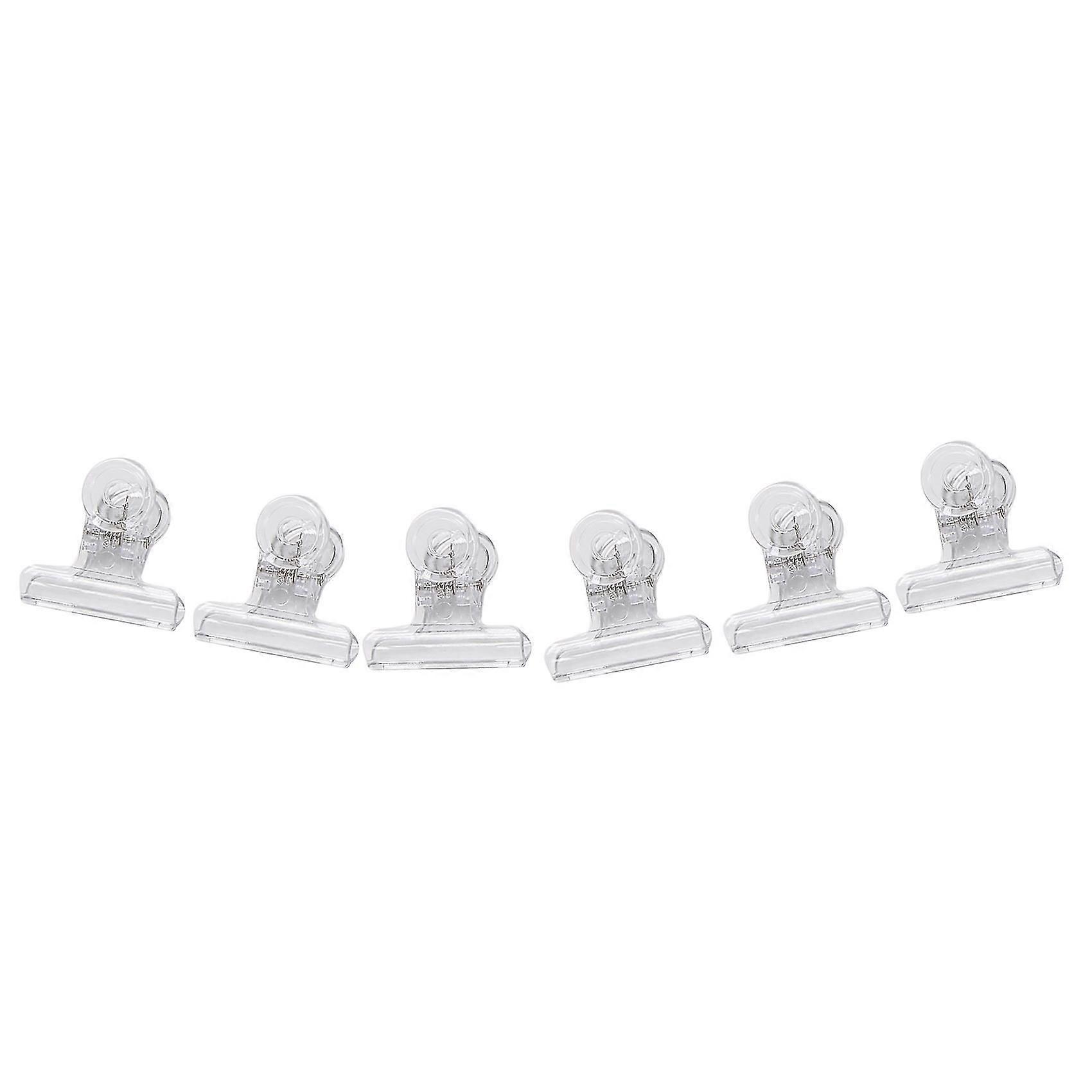 6pcs/set Rusian C Nail Pinching Clips Multi Function Tool Acrylic Nails Pinchers Transparent
