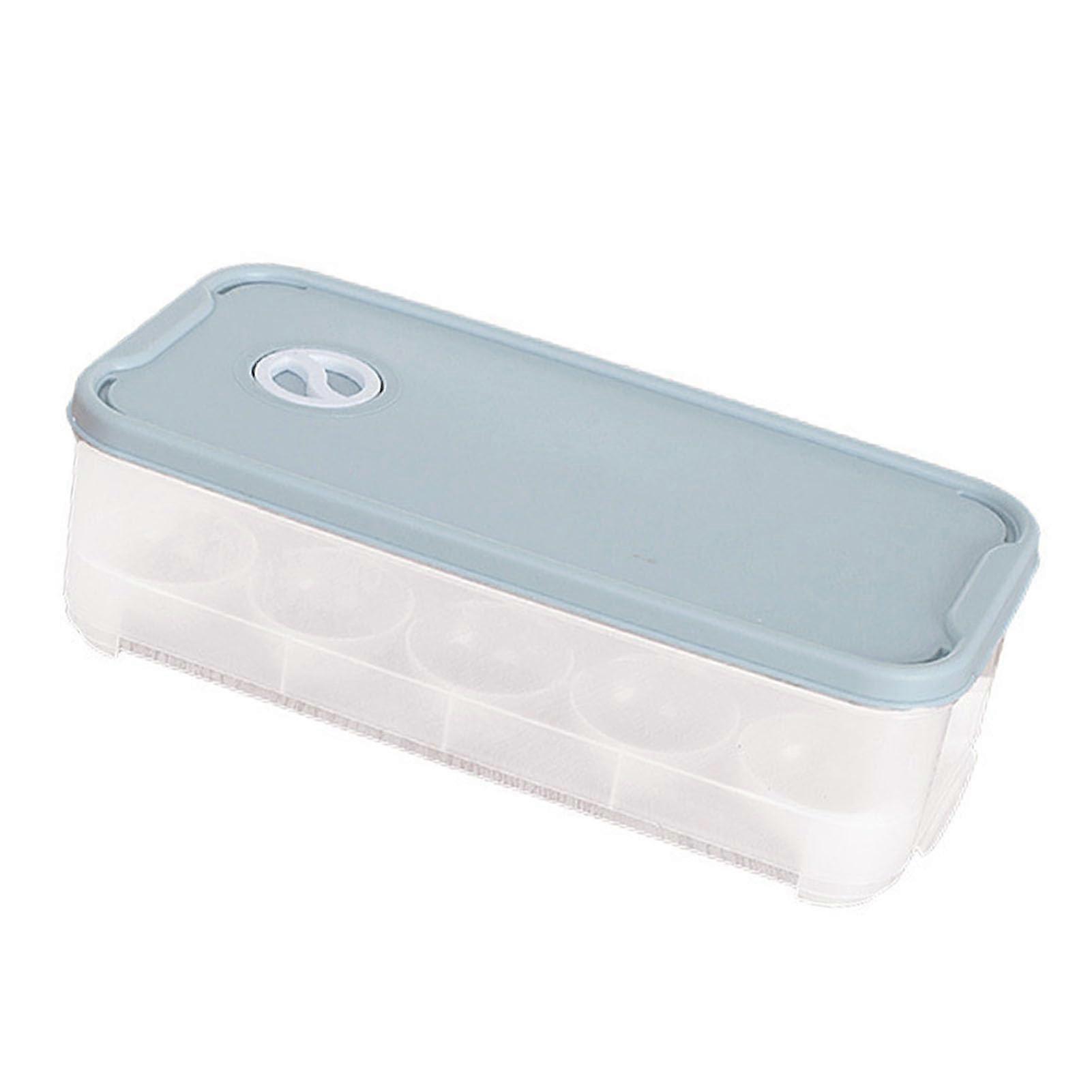 Egg Box Thickened Plastic Egg Storage Container For Refrigerator With Individual Compartments Minimalist Safe Material