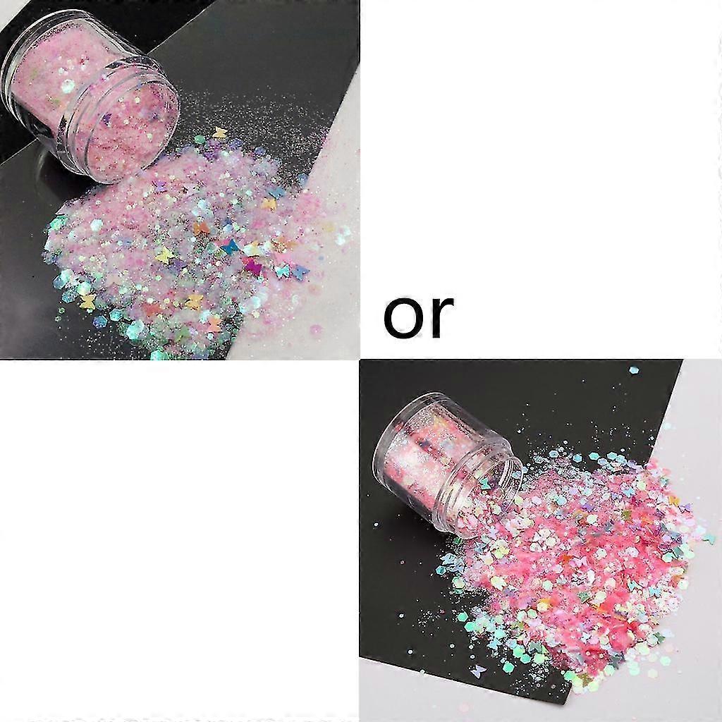10ml Epoxy Resin Fillings Sparkling Glitters Mixed Chunky Sequins Resin Crafts