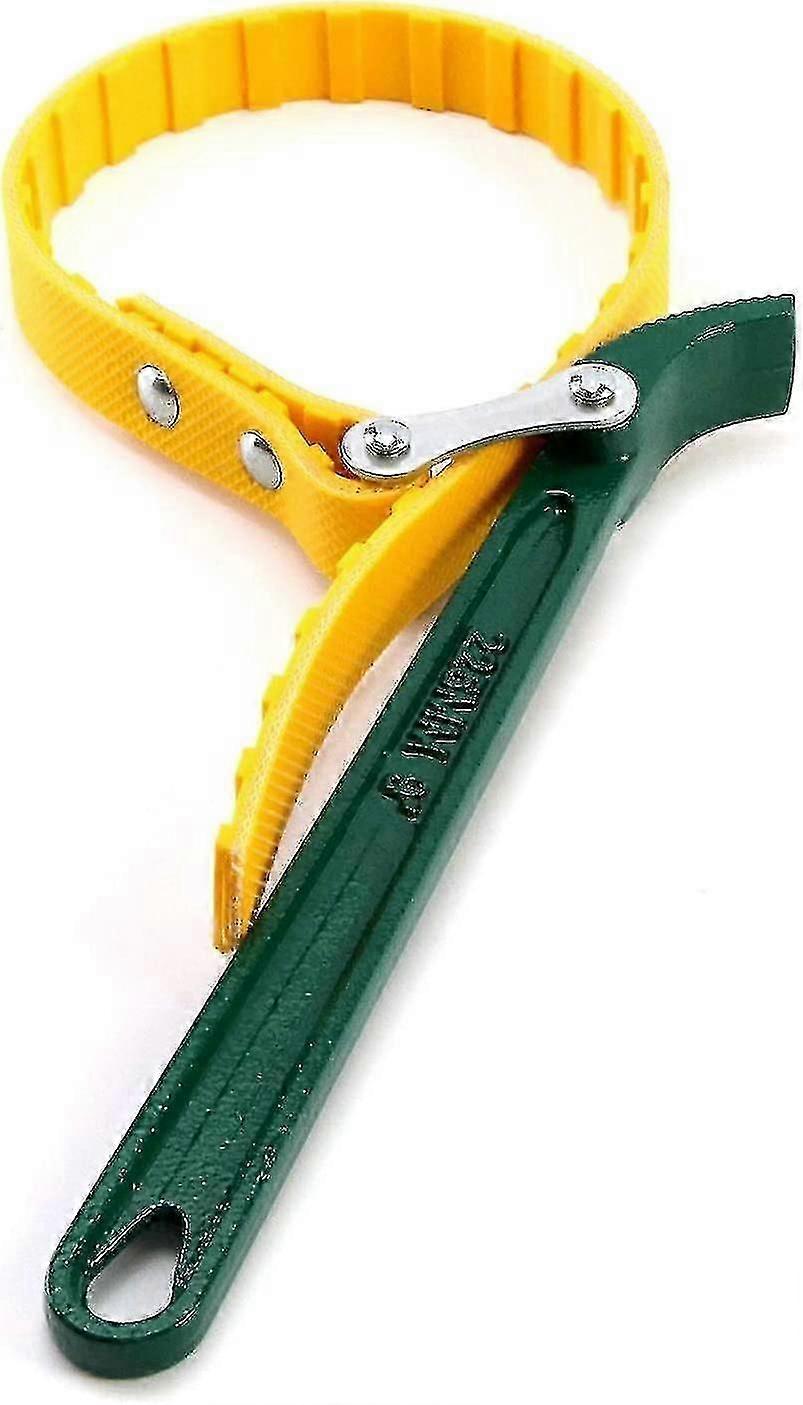 9" Belt Strap Wrench, Oil Filter Strap Wrench Opener Wrench With Multi-purpose Adjustable Strap