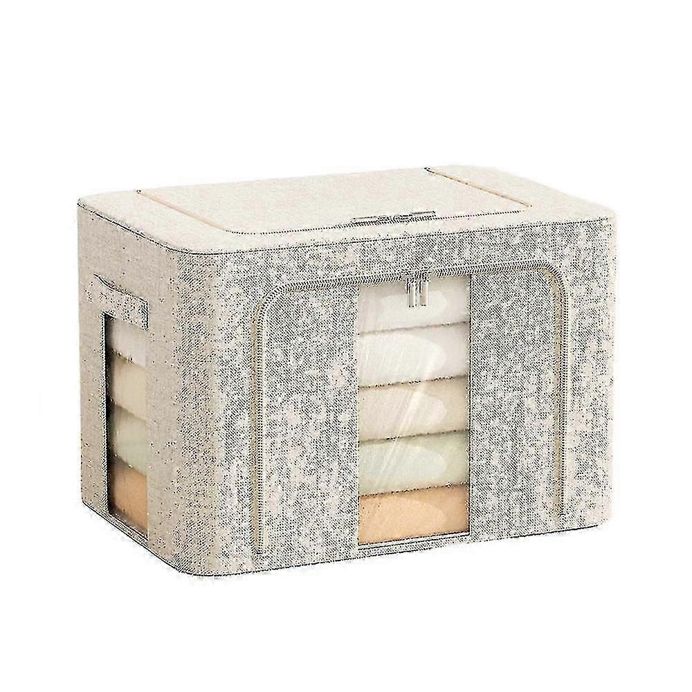 storage box with handle and large window