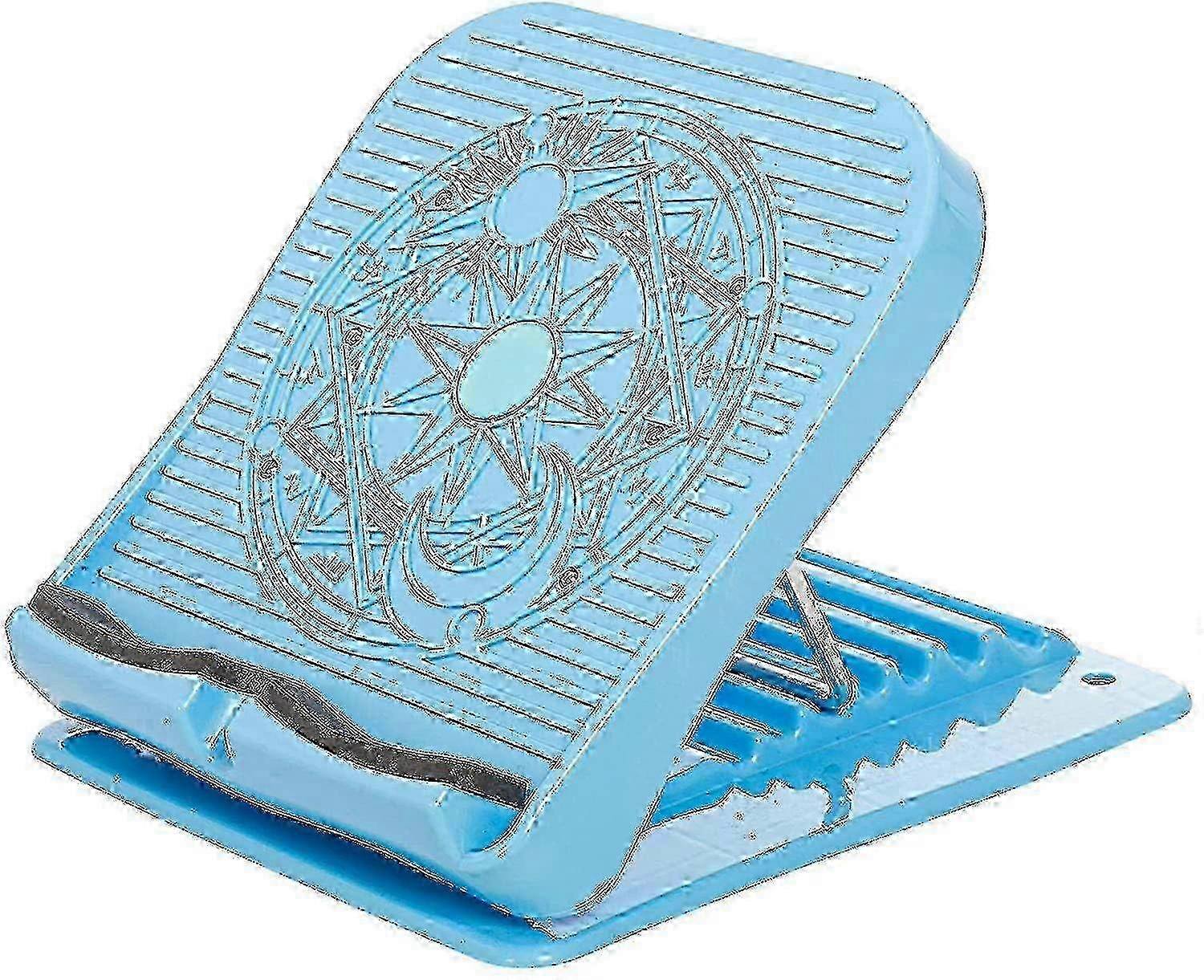 Slant Board Calf Stretcher Ankle And Foot Incline Board For Stretching Tight Calves Or Plantar Fasciitis Adjustable 6 Level Incline Stretch Board