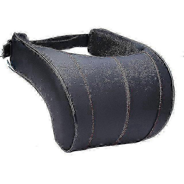 Auto Car Neck Memory Foam Pu S Neck Rest Seat Rest Cush Pad TOP