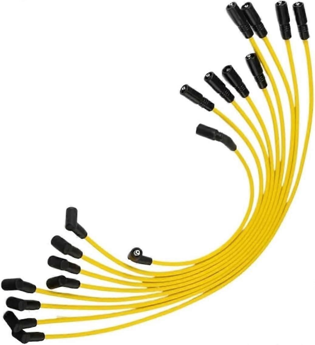 For 9pcsset Vehicles Part Spark Plug Wire For 19962002 V8 57l 86646 96646 2x1197