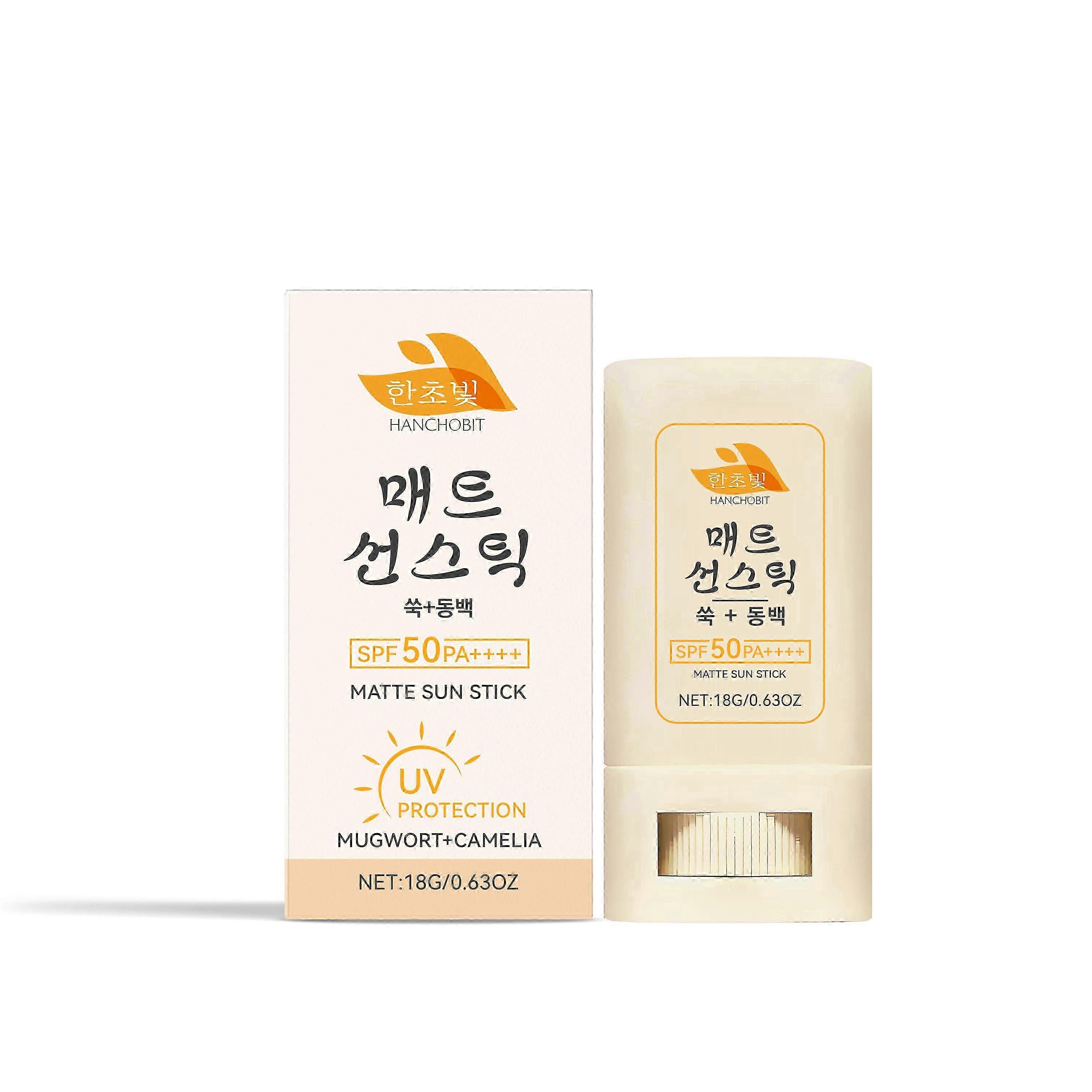 Hanchobit Matte Protective Stick Outdoor Protective Isolation Moisturizing All-Purpose Refreshing And Breathable Protective Lotion