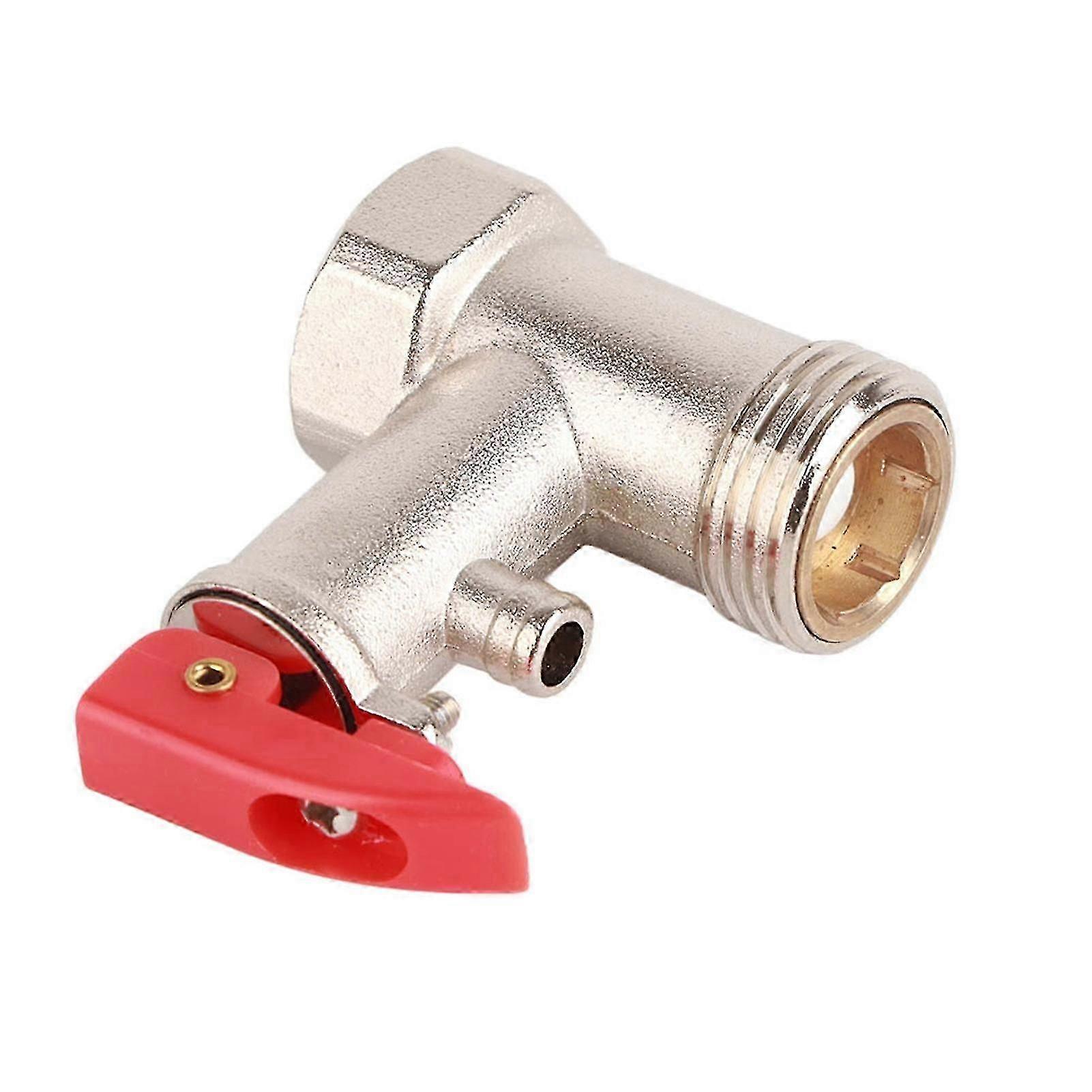 Backventil i mässing 0,9 MPa G1 / 2 tum för tryckreglering av varmvattenberedare