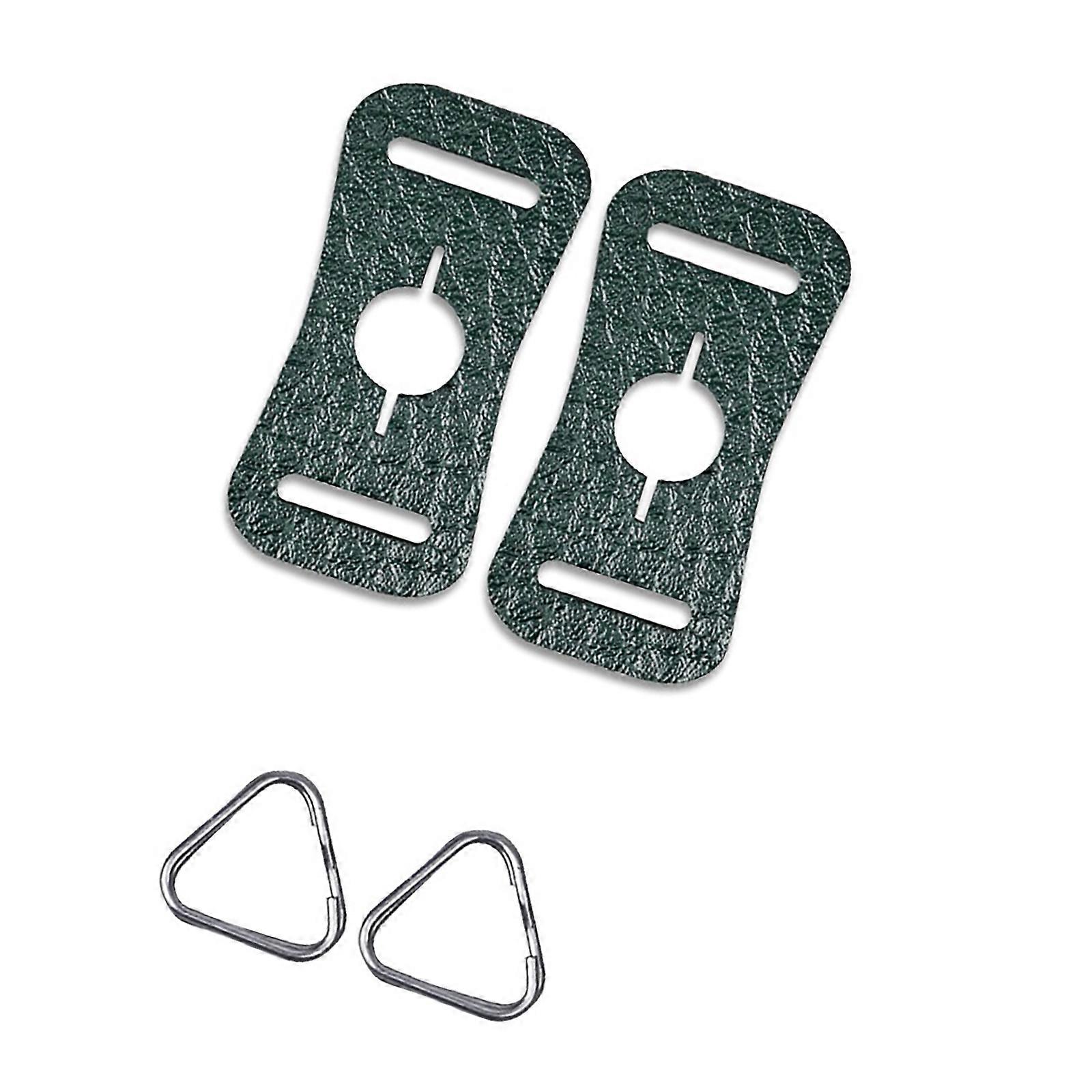 Stainless Steel Camera Belt Adapter With Leather Pad For DSLR Camera Protective Secure Attachment Quick Installation Multicolor