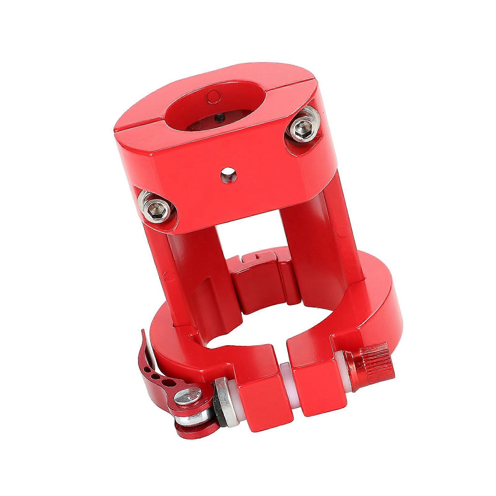 Vibrations Proof Scooters Stabilizers Brackets High Strength Aluminum Alloys Effortlessly Installation Secure Locking  Red