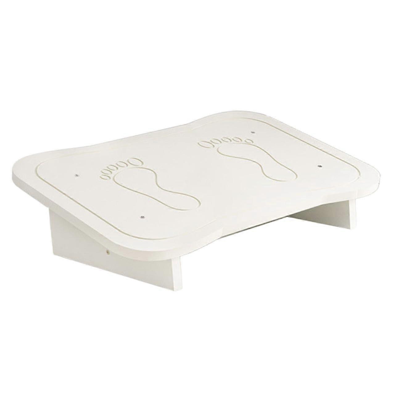 Under Desk Foot Rest Stool with Beveled Design for Ergonomic Support and Comfortable Leg Position