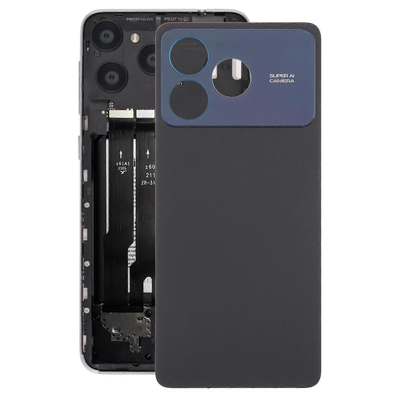 (New arrival) For ZTE Blade A36 Plastic Battery Back Cover(Black)