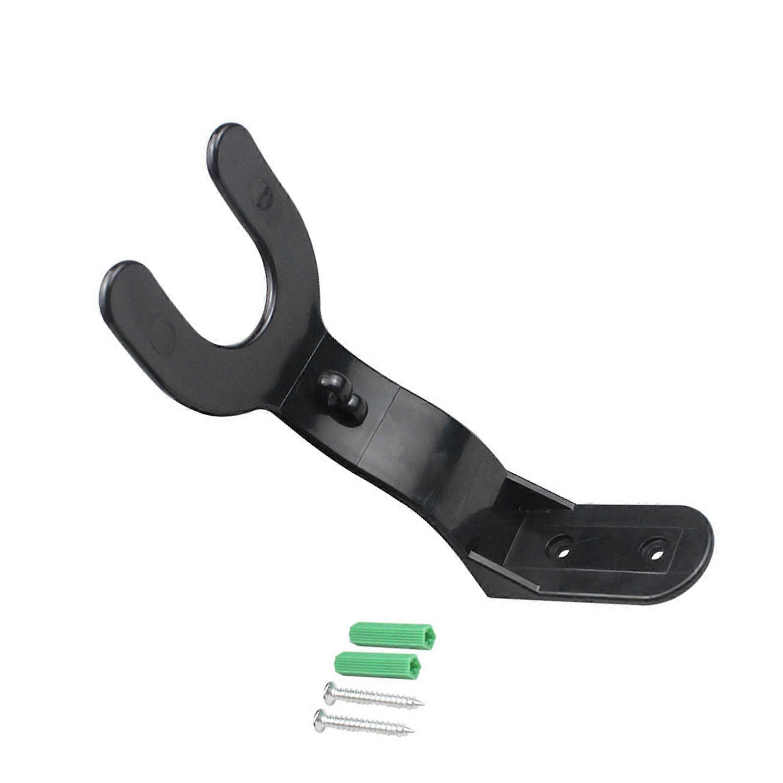 Wall Mounted Motorcycle Helmets Holder with Key Hook Strong ABS Easy Installation Small Design for Helmets Keys Multicolor