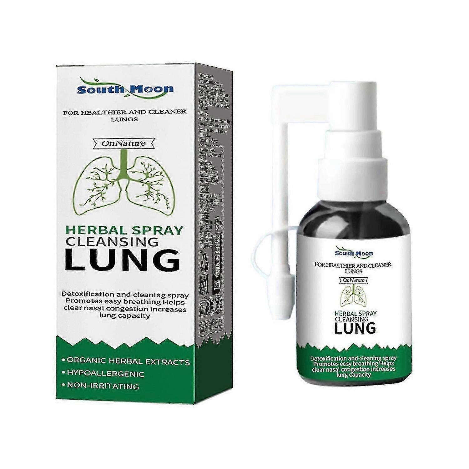 1-3x Lung For Smokers Clear Congestion Anti Solution Stop Snore Relief